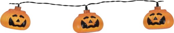 Светлинна верига на батерии с дължина 210 cm, 8 броя крушки Halloween – Star Trading