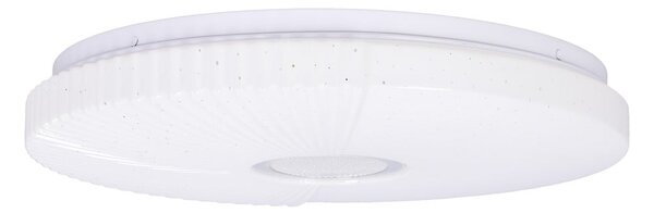 Бяло LED осветително тяло за таван 38x38 cm Sunny – Candellux Lighting