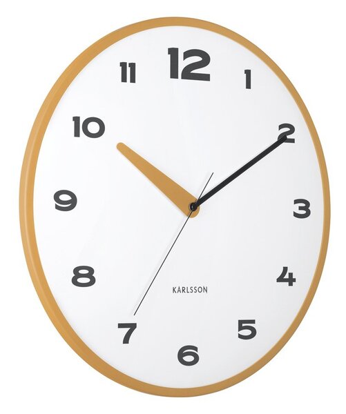 Стенен часовник ø 40 cm Brisk Dome – Karlsson