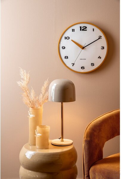 Стенен часовник ø 40 cm Brisk Dome – Karlsson