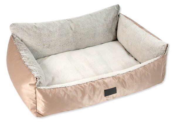 Легло за домашни любимци в златист цвят 58x46 cm Dog Fantasy Lux Platinum – Plaček Pet Products