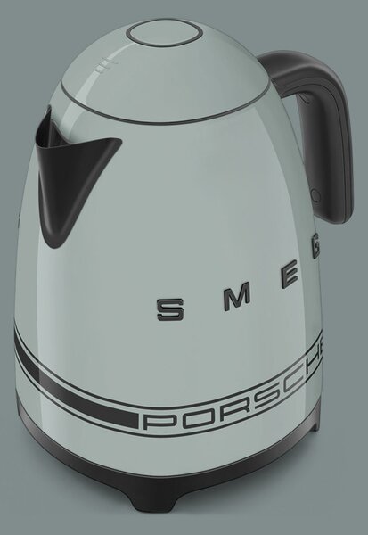 Електрическа кана SMEG Porsche KLF03PSGEU, 2400 W, 1.7 л, 360° основа, Гланцово покритие, Зелен