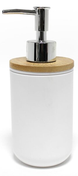 Бял пластмасов диспенсър за сапун 91 ml Smart – douceur d'intérieur