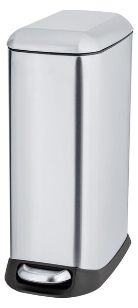 Кошче за боклук с педал от неръждаема стомана в сребрист цвят 12 l Design – Wenko
