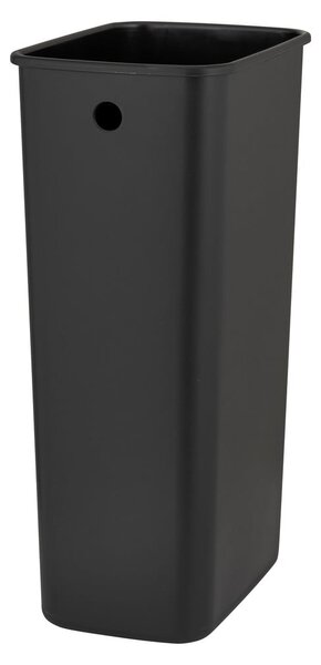 Матово черно стоманено кошче за боклук с педал 12 l Design – Wenko