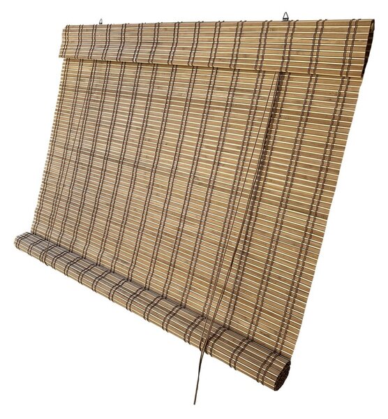 Бамбукова ролетна щора в естествен цвят 150x160 cm Lepus – Gardinia
