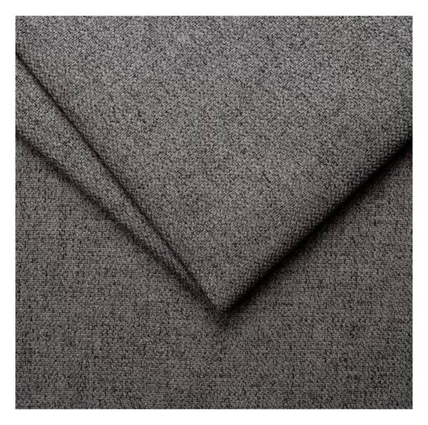 Тъмносиво единично легло 120x200 cm тапицирано без ламелно дъно Mattis – Meise Möbel