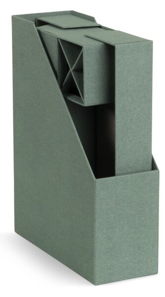Картонени органайзери в комплект от 4 бр. Hugo Canvas Paper Laminate – Bigso