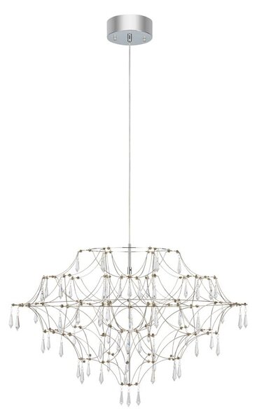 LED висящо осветително тяло в сребрист цвят ø 80 cm Efesos – Markslöjd