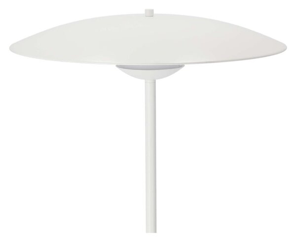 Бяла LED подова лампа с метален абажур (височина 140 cm) Lund – Candellux Lighting