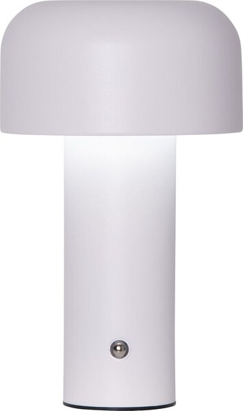 Бяла LED настолна лампа (височина 21,5 cm) Bobby – Star Trading