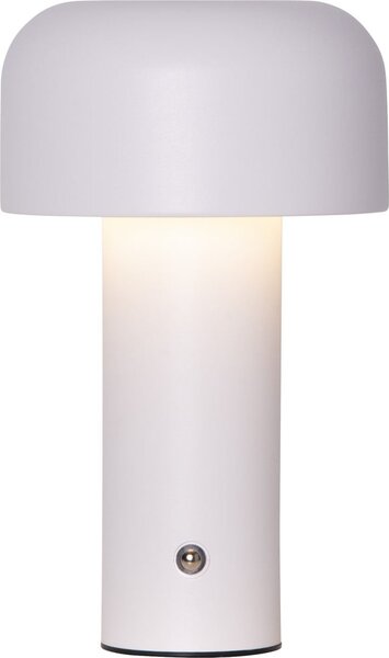 Бяла LED настолна лампа (височина 21,5 cm) Bobby – Star Trading