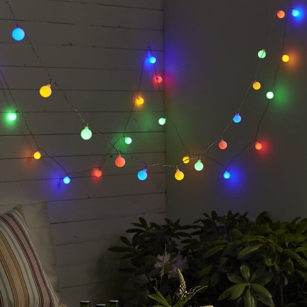 Цветна светлинна верига Partylights , дължина 7,35 м Berry - Star Trading