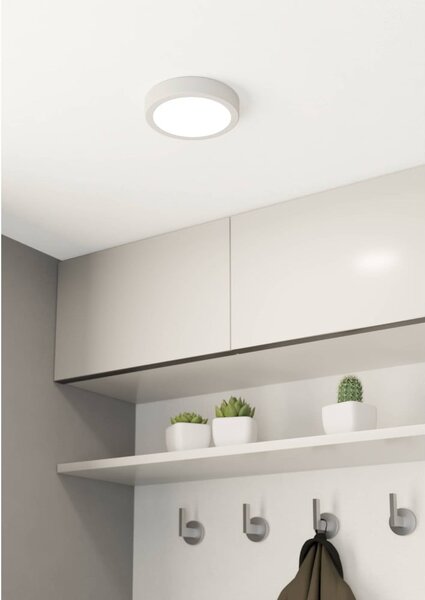 Бяло LED осветително тяло за таван FUEVA 5 – EGLO