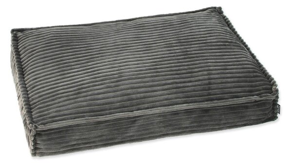 Тъмносив матрак за куче 80x50 cm Dog Fantasy Stripe – Plaček Pet Products