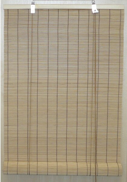 Бамбукова ролетна щора в естествен цвят 60x160 cm Brutus – Gardinia