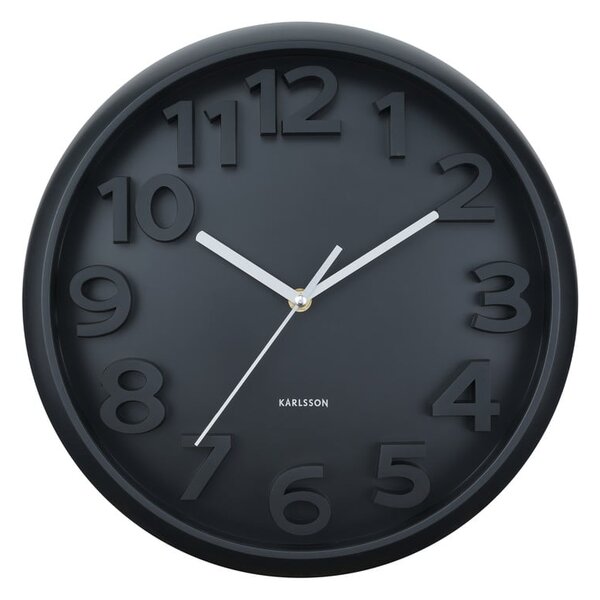 Стенен часовник ø 33,5 cm Elevated Classic Numbers – Karlsson