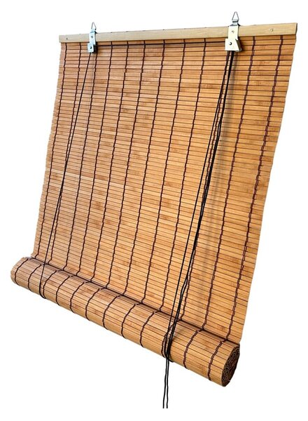 Бамбукова ролетна щора в естествен цвят 60x160 cm Zeva – Gardinia