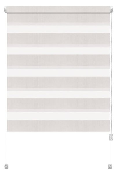 Бяла ролетна щора ден и нощ 57x150 cm Zebra – Gardinia