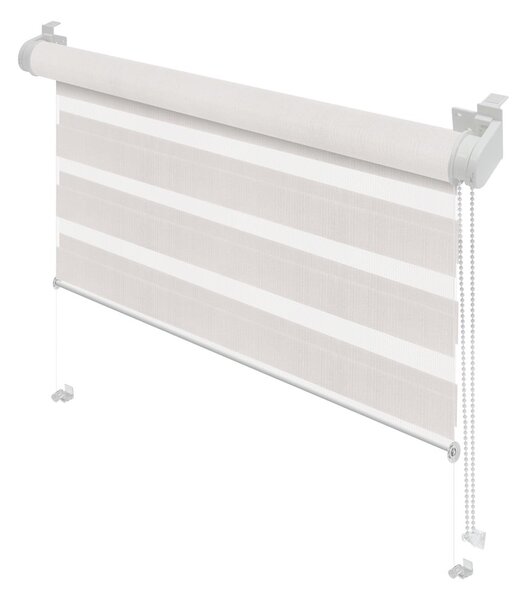 Бяла ролетна щора ден и нощ 57x150 cm Zebra – Gardinia