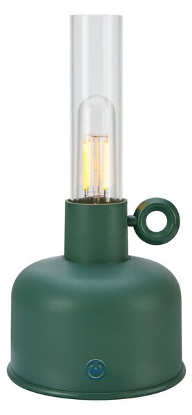 Тъмнозелена LED настолна лампа (височина 22 cm) Astrid – Markslöjd