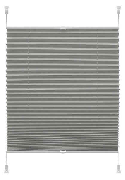 Антрацитна ролетна щора 42,5x150 cm Plisé Verona Termo – Gardinia