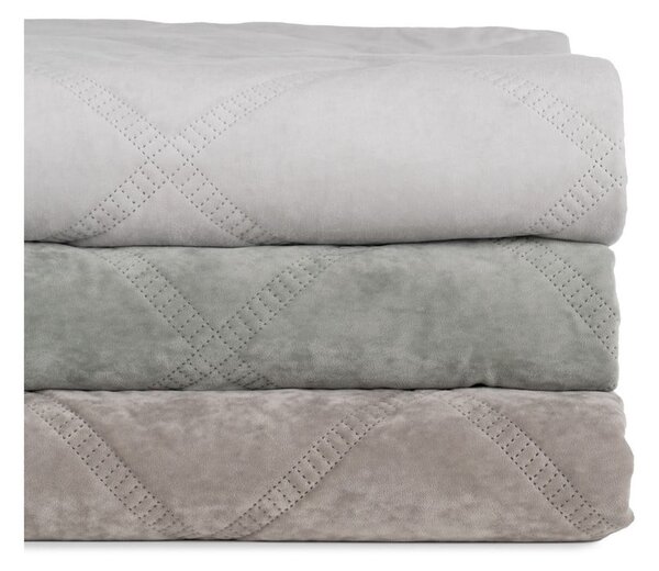 Кремаво капитонирано покривало за легло 230x260 cm – Ixia