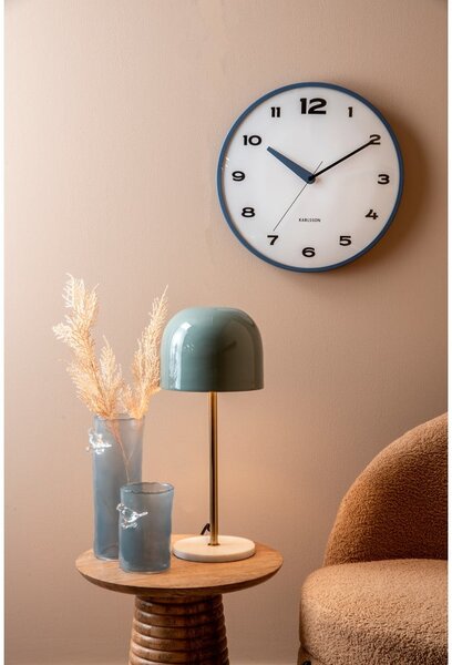 Синя стъклена ваза (височина 27 cm) Bird On Branch – PT LIVING