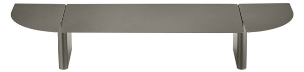 Сив стоманен стенен рафт 80 cm Oru – Blomus