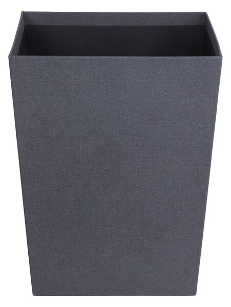 Черно офис кошче за боклук Sofia Canvas Paper Laminate – Bigso