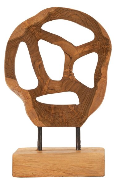 Дървена статуя (височина 27 cm) Lubang – Mauro Ferretti