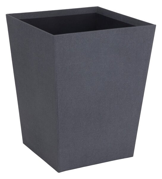 Черно офис кошче за боклук Sofia Canvas Paper Laminate – Bigso