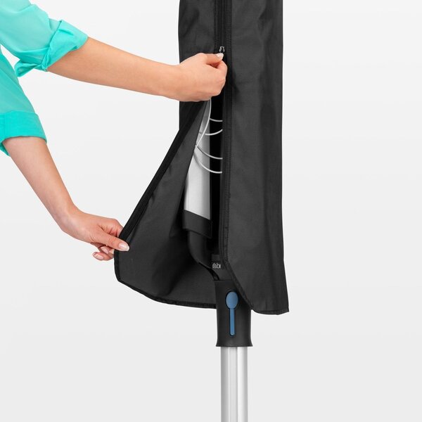 Градинска сушилня за дрехи в сребрист цвят 50 m Lift-o-Matic Advance – Brabantia