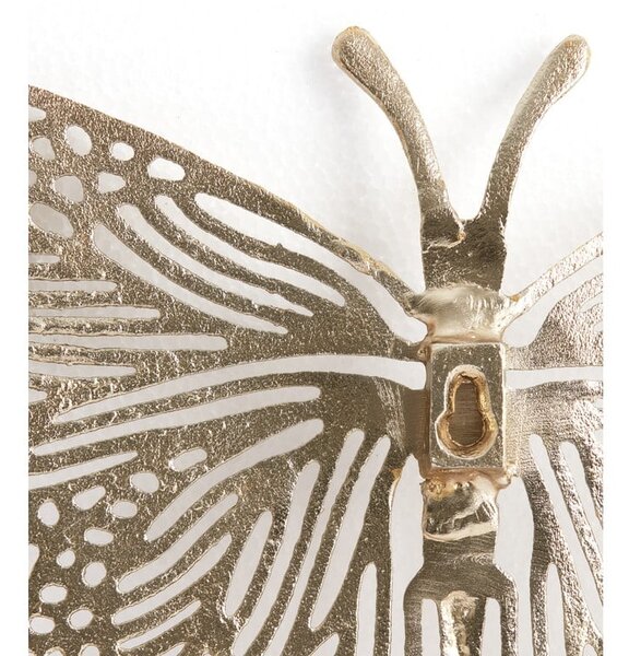 Метална декорация за стена 41x23 cm Butterfly – Light & Living