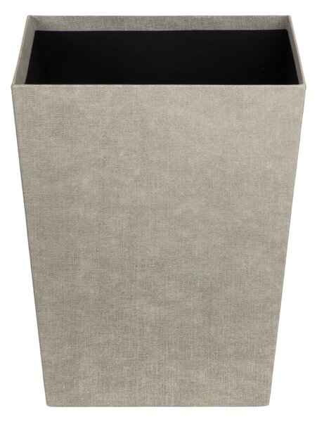 Бежово офис кошче за боклук Sofia Canvas Paper Laminate – Bigso
