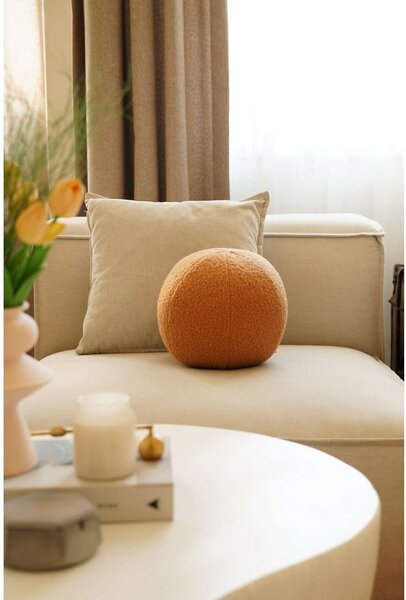 Декоративна възглавница от букле ø 20 cm Top – Mioli Decor