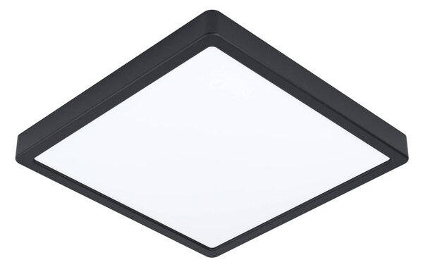 Черно LED осветително тяло за таван 28,5x28,5 cm FUEVA 5 – EGLO