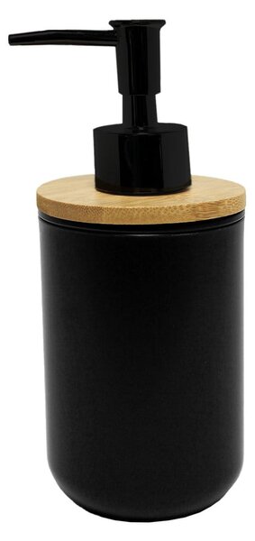 Черен пластмасов диспенсър за сапун 91 ml Smart – douceur d'intérieur