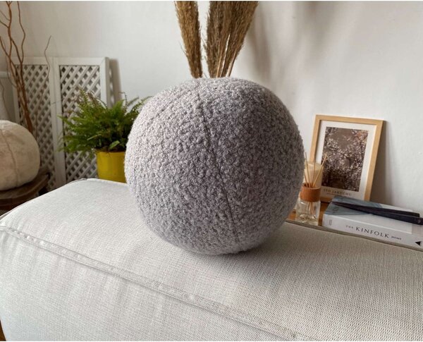Декоративна възглавница от букле ø 20 cm Top – Mioli Decor