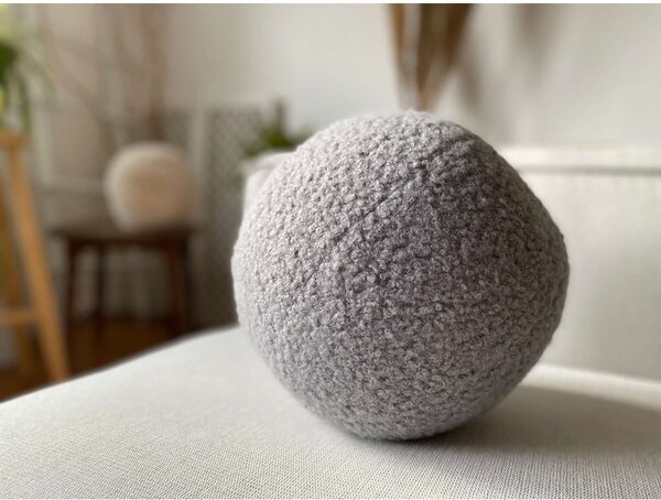 Декоративна възглавница от букле ø 20 cm Top – Mioli Decor