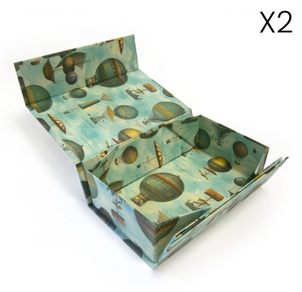Подаръчна кутия в комплект от 2 броя 13x36 cm Air Balloon - Kartos