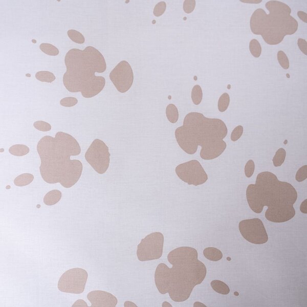 Бяло единично памучно детско спално бельо 140x200 cm Guinea Pig – Jerry Fabrics