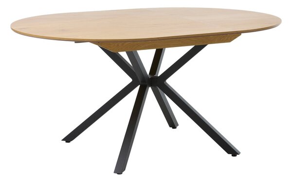 Кръгла сгъваема трапезна маса с допълнителна плоча ø 120 cm Cesura – Unique Furniture