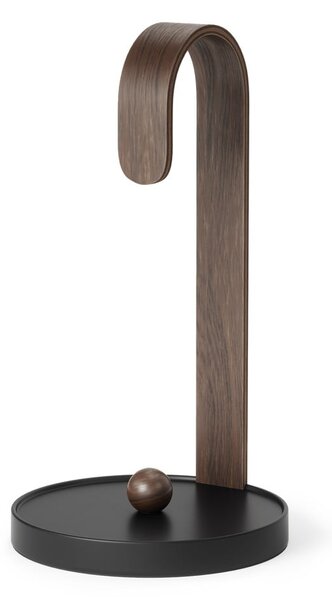 Черна дървена поставка за хартия ø 17 cm Bellwood - Umbra