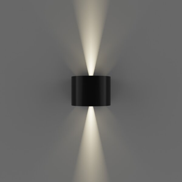 APLED - LED Екстериорна Стенна лампа OVAL 2xLED/3W/230V IP65