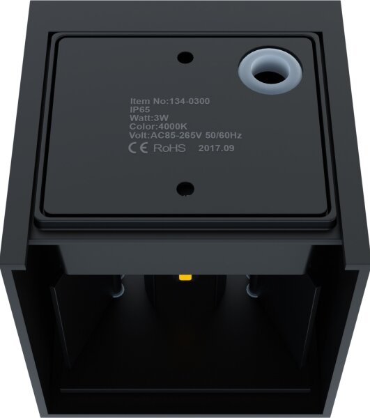 APLED - LED Екстериорна Стенна лампа CUBE 2xLED/3W/230V IP65