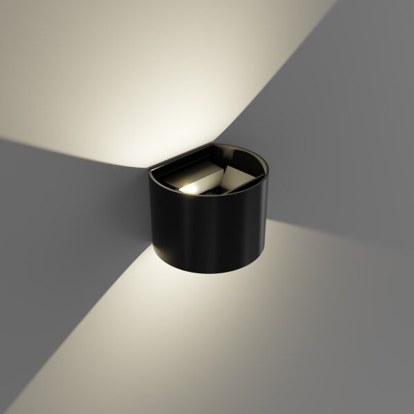 APLED - LED Екстериорна Стенна лампа OVAL 2xLED/3W/230V IP65