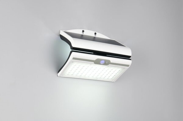 LED стенно външно осветително тяло със соларен панел (височина 18,5 cm) Macapa – Reality