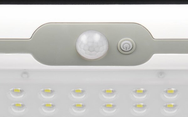 LED стенно външно осветително тяло със соларен панел (височина 18,5 cm) Macapa – Reality