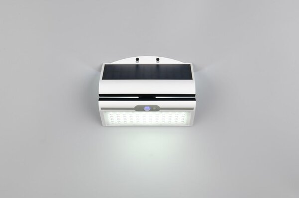 LED стенно външно осветително тяло със соларен панел (височина 18,5 cm) Macapa – Reality